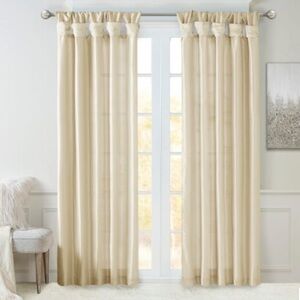 🪴Twisted Tab Lined Single Curtain Panel - 50x120